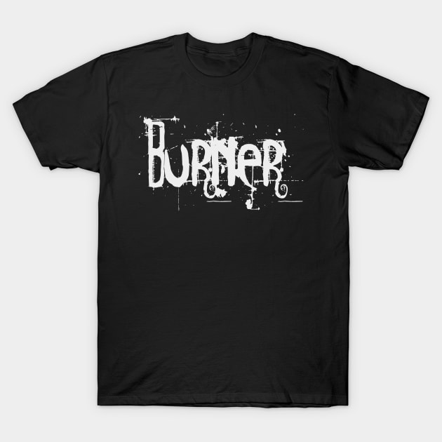 metal Burner T-Shirt by Alfabeth Kids